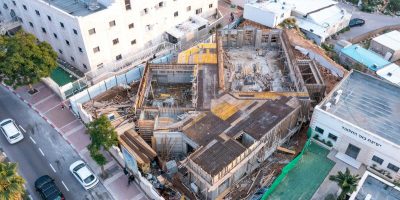 בניית בית הכנסת אחיעזר (10)