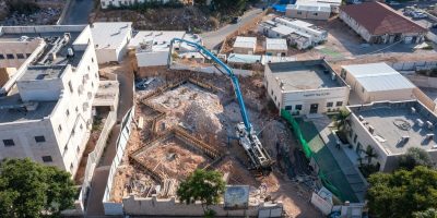 בניית בית הכנסת אחיעזר (12)