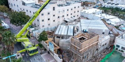בניית בית הכנסת אחיעזר (29)